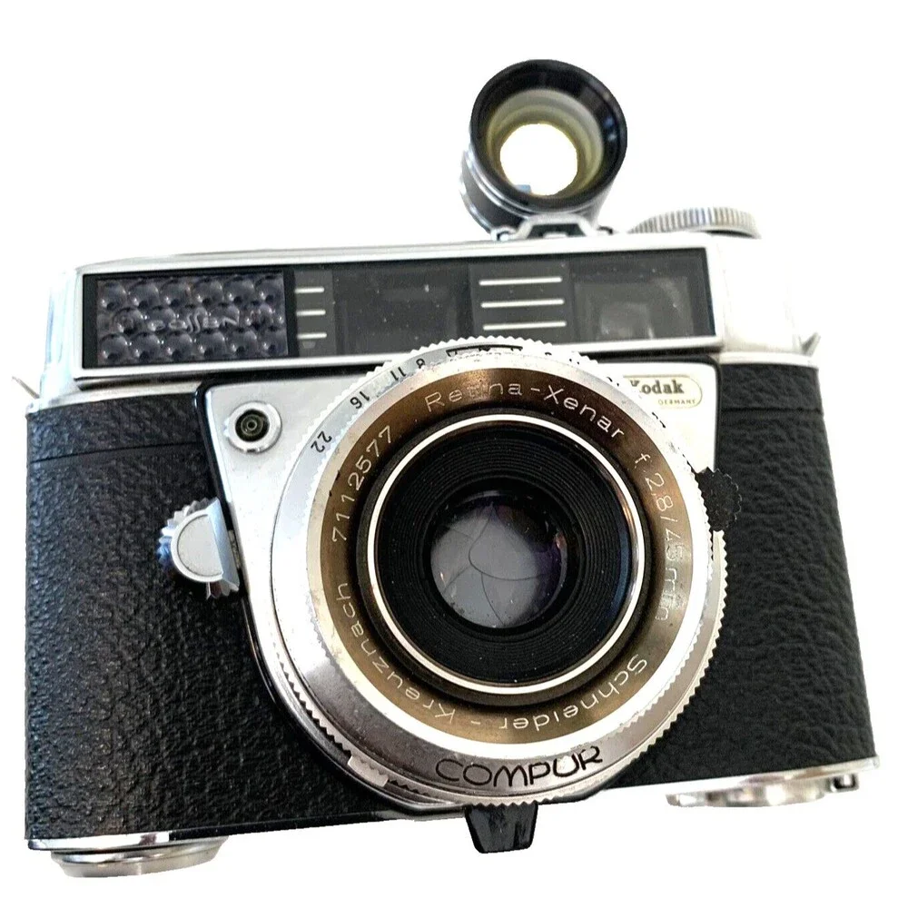 VTG Kodak RetinaAutomatic III Camera w45mm f/2.8 Schneider Xenar Lens VTG 1956